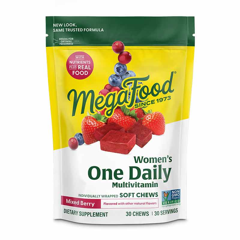 Women's Multivitamin Soft Chews Mixed Berry, by Megafood