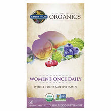 Women's Once Daily Whole Food Multivitamin, 60 Veg Tablets, by Garden of Life mykind Organics