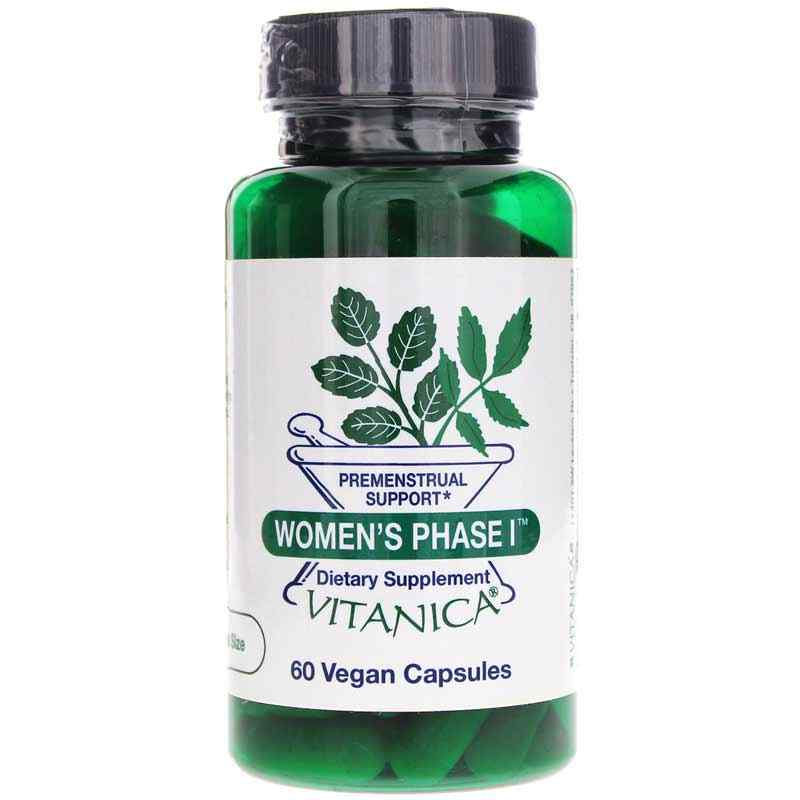 Women's Phase I Pro, 60 Vegan Capsules, by Vitanica Pro