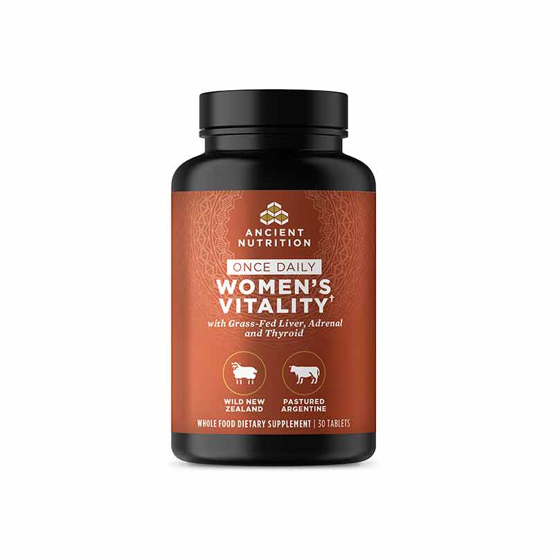 Women's Vitality Glandular Once Daily, 30 Tablets, by Ancient Nutrition