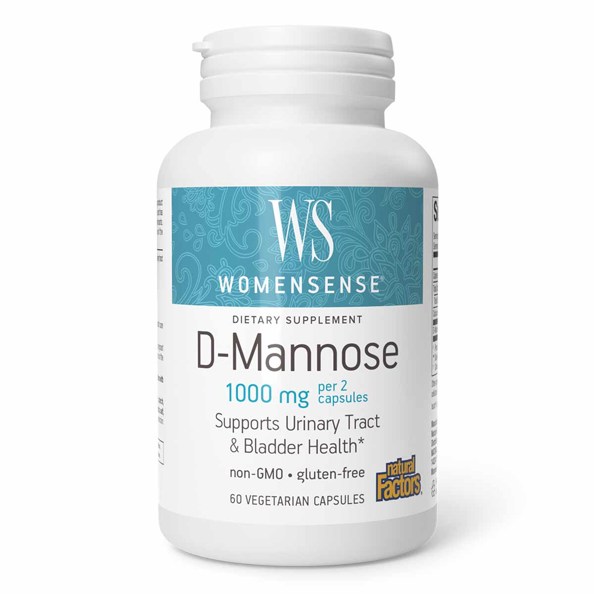 WomenSense D-Mannose 1000 Mg, by Natural Factors