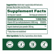 Extra Strength Methyl B12, 90 Capsules, by Megafood, image #2