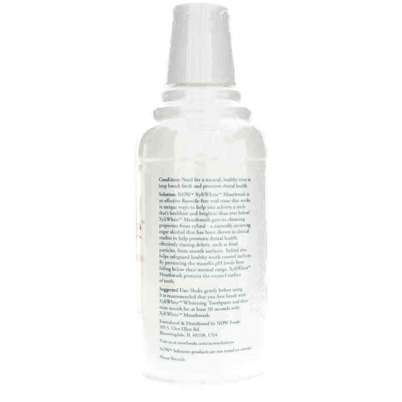 XyliWhite Mouthwash, Refreshmint, by NOW Foods, image #2