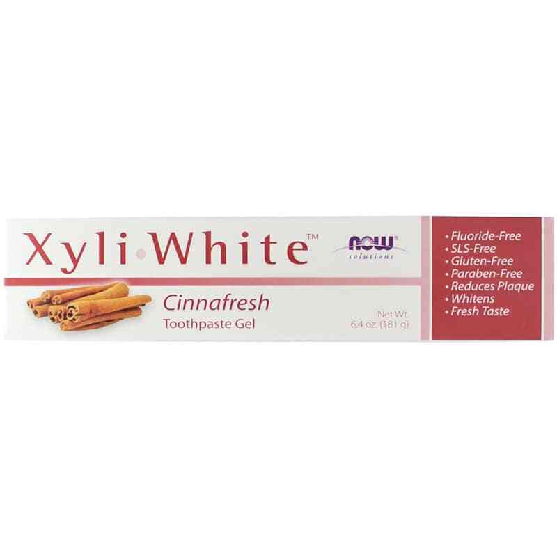XyliWhite Toothpaste Gel, Cinnafresh, by NOW Foods