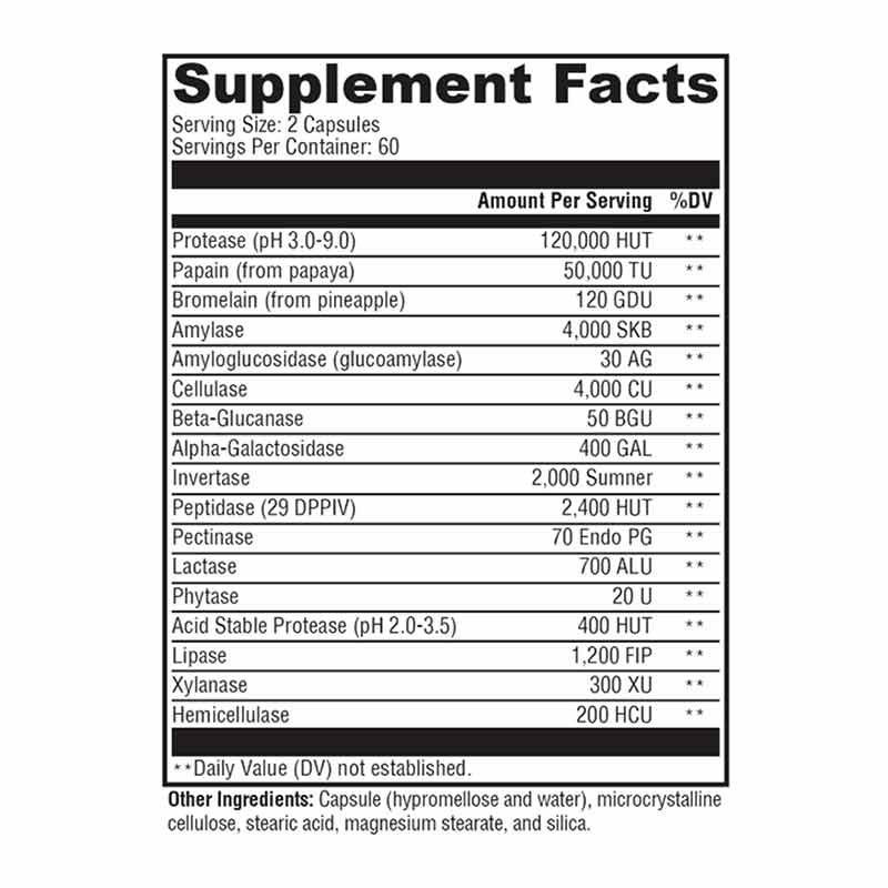 XymoZyme, 120 Veg Capsules, by Xymogen, image #2