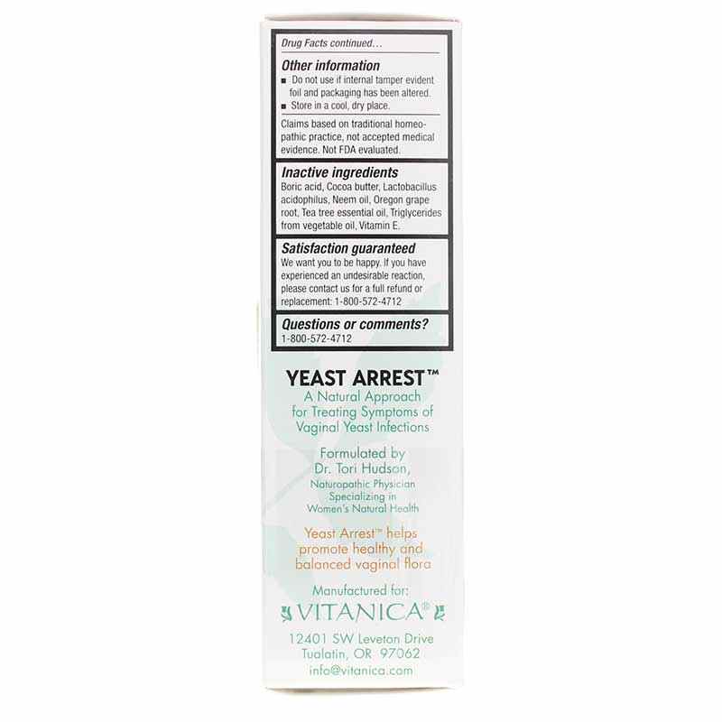 Yeast Arrest & CandidaStat Pack, by Vitanica, image #4