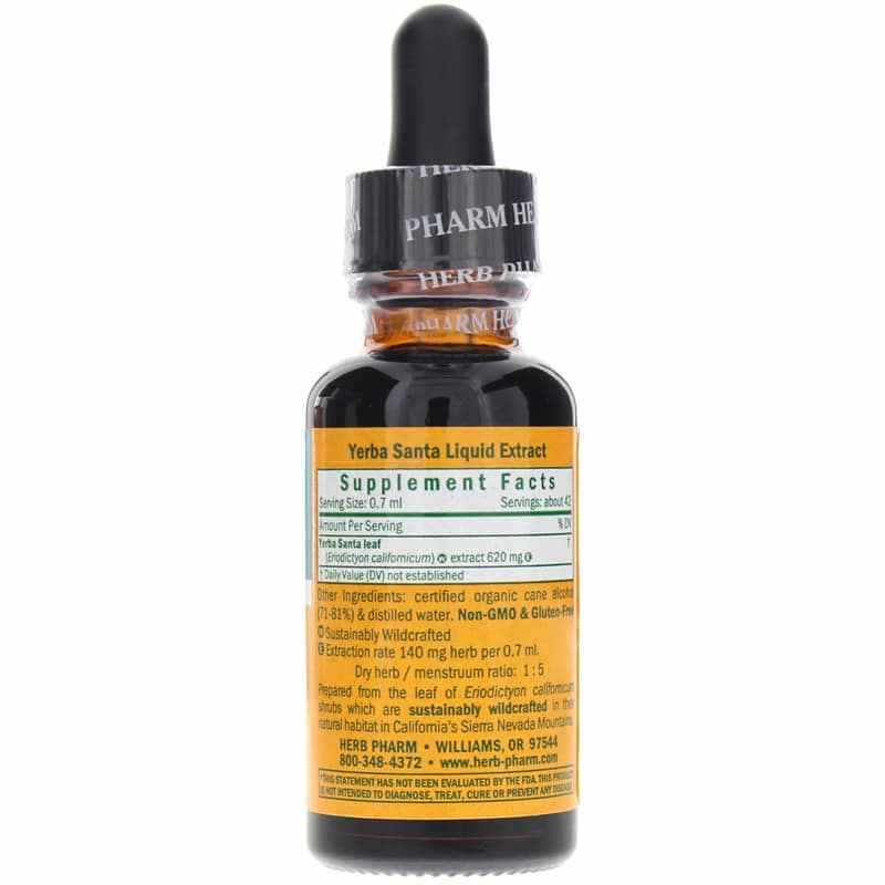 Yerba Santa Extract, 1 Oz, by Herb Pharm, image #2