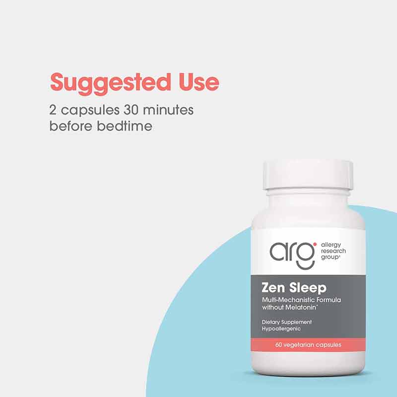Zen Sleep with P5P & 5-HTP, Allergy Research Group – Natural