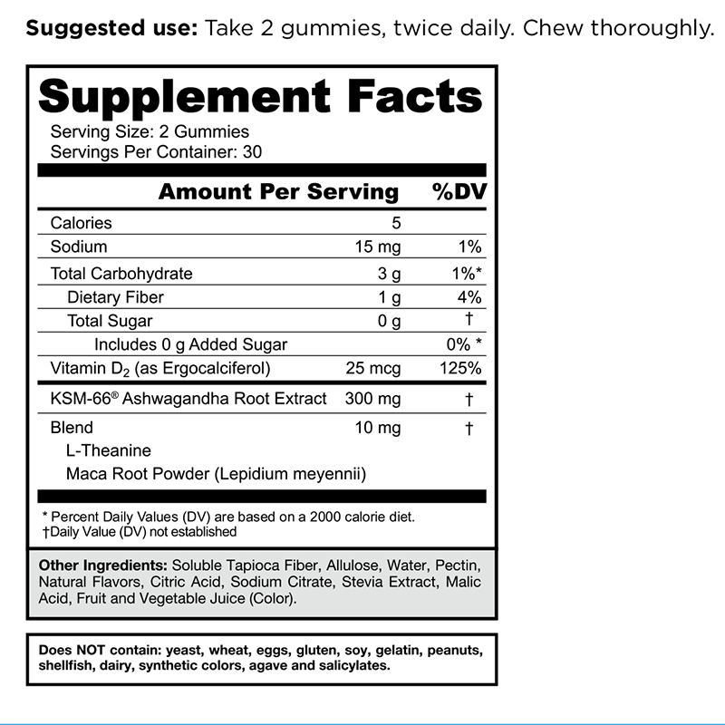 Zero Sugar Ashwagandha+, 60 Gummies, by Goli Nutrition, image #2