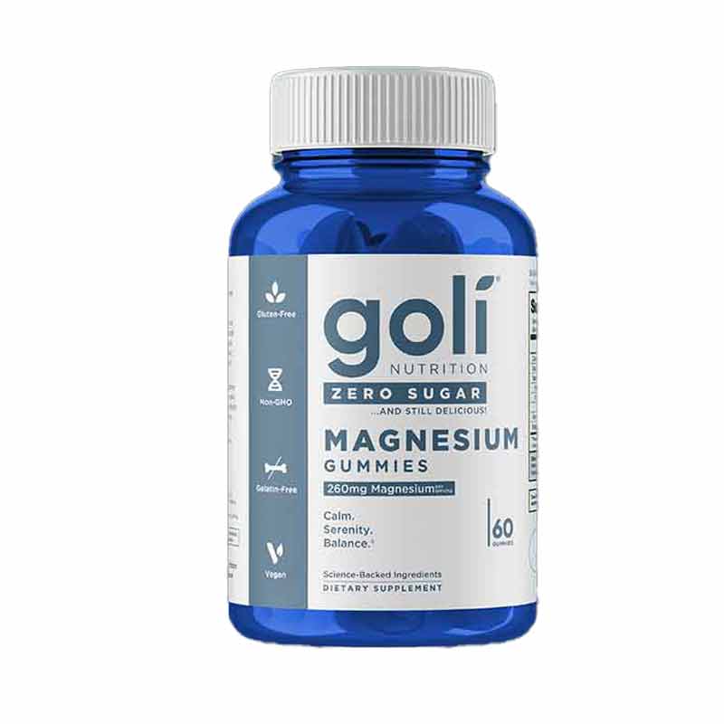 Zero Sugar Magnesium, by Goli Nutrition