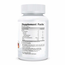 White bottle of Nordic Naturals vitamin B12 gummies with white ridged cap and supplement facts label visible.