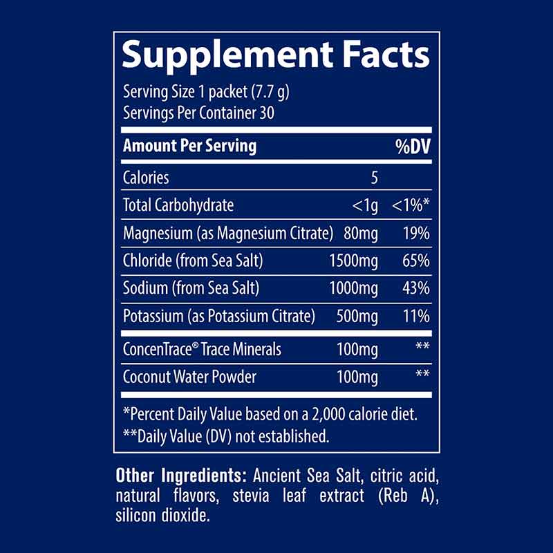 ZeroLyte Electrolyte Drink Mix, Citrus, by Trace Minerals Research, image #3