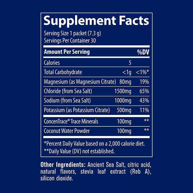 ZeroLyte Electrolyte Drink Mix, Watermelon, by Trace Minerals Research, image #4