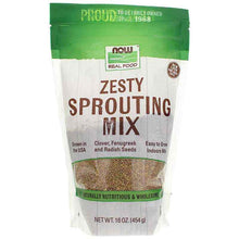 Zesty Sprouting Mix, by NOW Foods