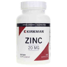 Zinc 20 Mg, by Kirkman