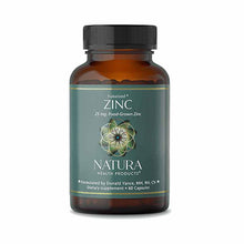 Zinc 25 Mg Food-Grown Zinc, by Natura Health Products