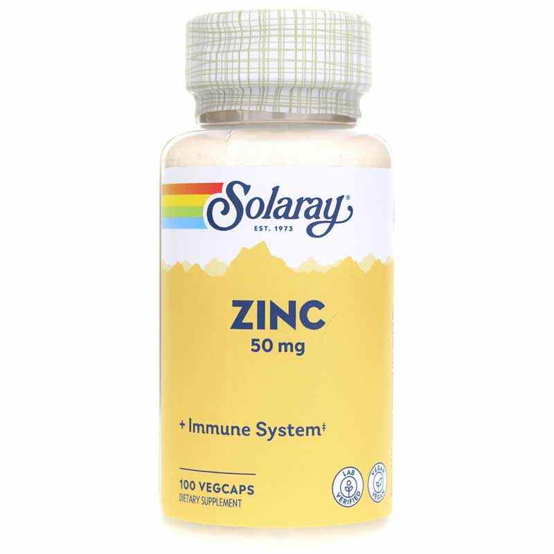 Zinc 50 Mg, by Solaray