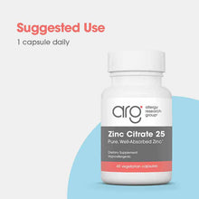 Zinc Citrate 25 Mg, by Allergy Research Group, image #3