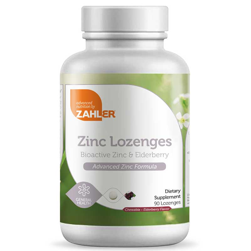 Zinc & Elderberry Lozenges, by Zahler