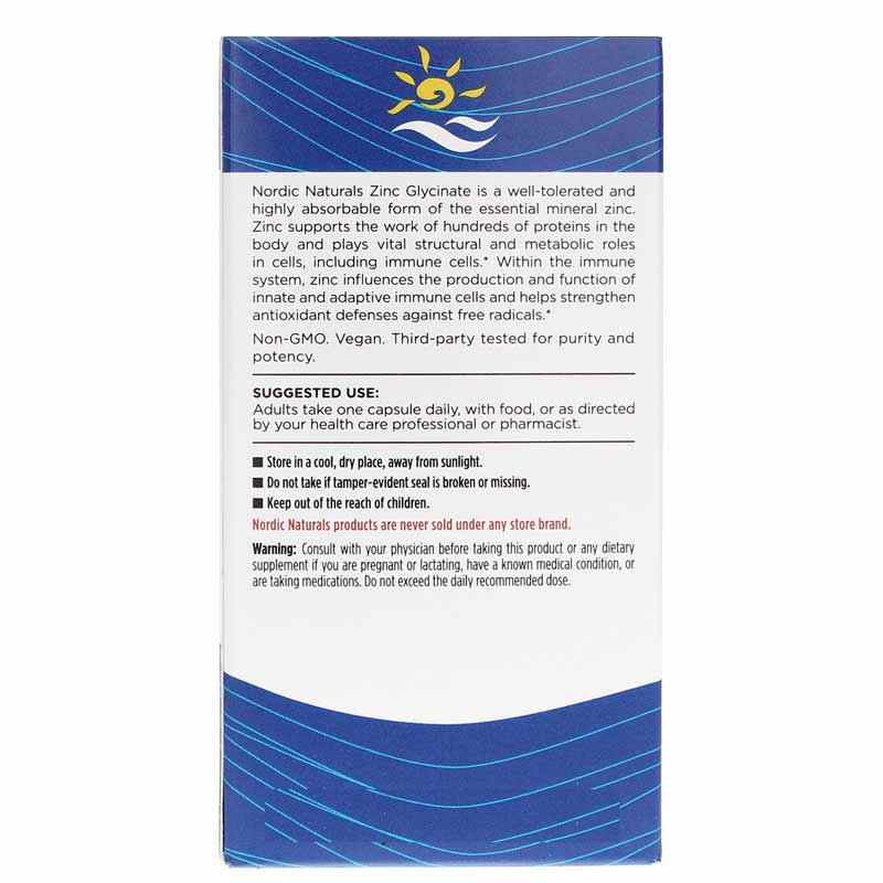 Zinc Glycinate 20 Mg, by Nordic Naturals, image #3