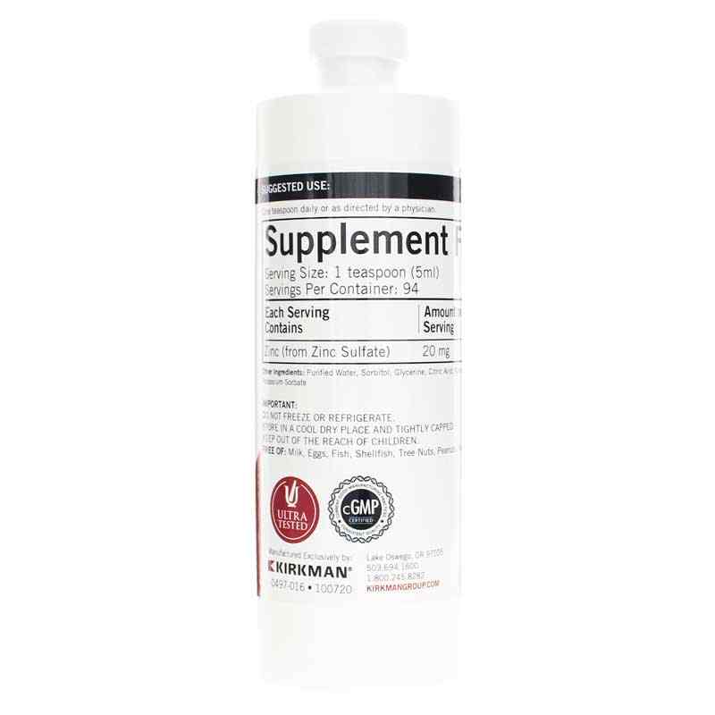 Zinc Liquid, 16 Oz, by Kirkman, image #2