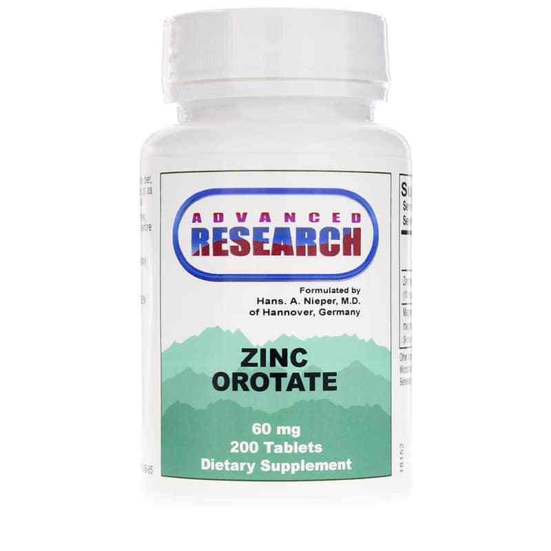 Zinc Orotate 60 Mg, by Advanced Research