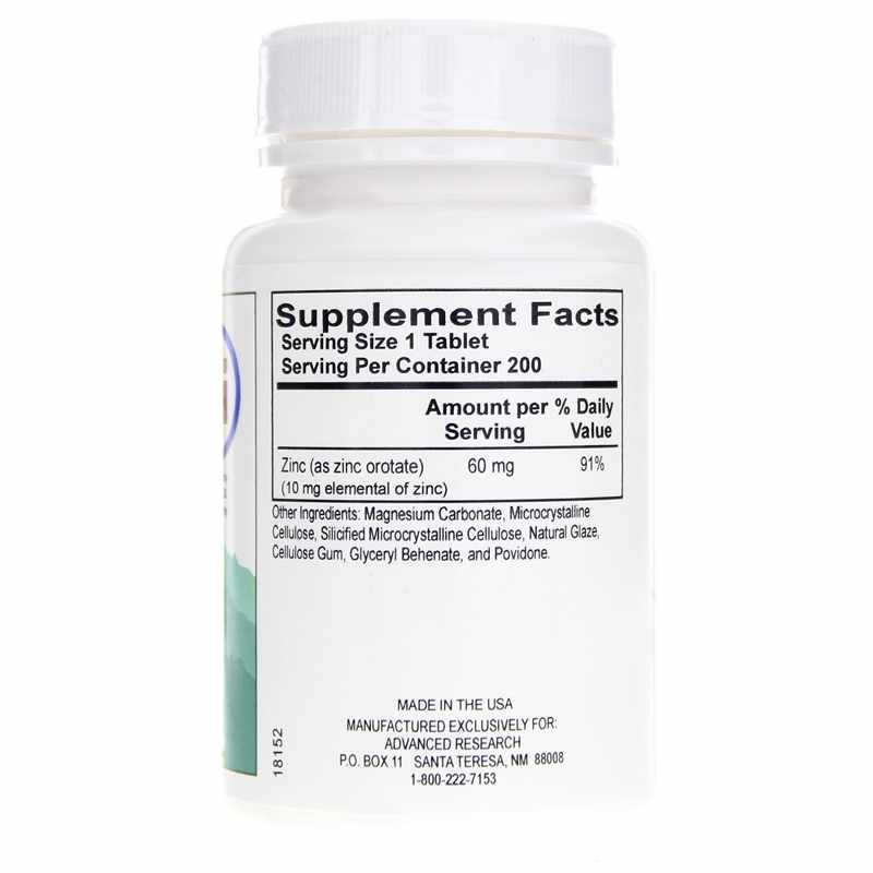Zinc Orotate 60 Mg, by Advanced Research, image #2