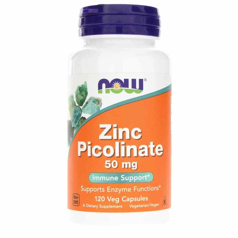 Zinc Picolinate 50 Mg, by NOW Foods
