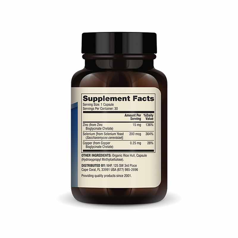 Zinc Plus Selenium, 30 Capsules, by Dr. Mercola, image #2