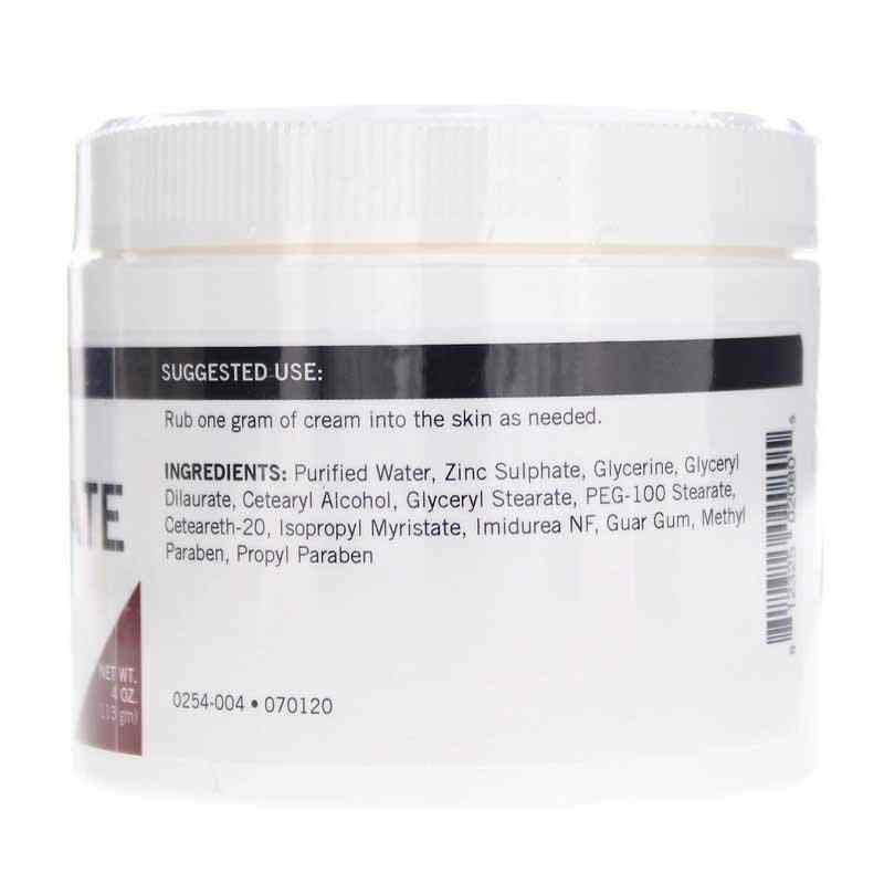 Zinc Sulfate Topical Cream, by Kirkman, image #2