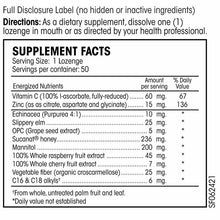 Zinc & Throat Guard Lozenges Cherry/Raspberry Flavor, by PERQUE, image #2