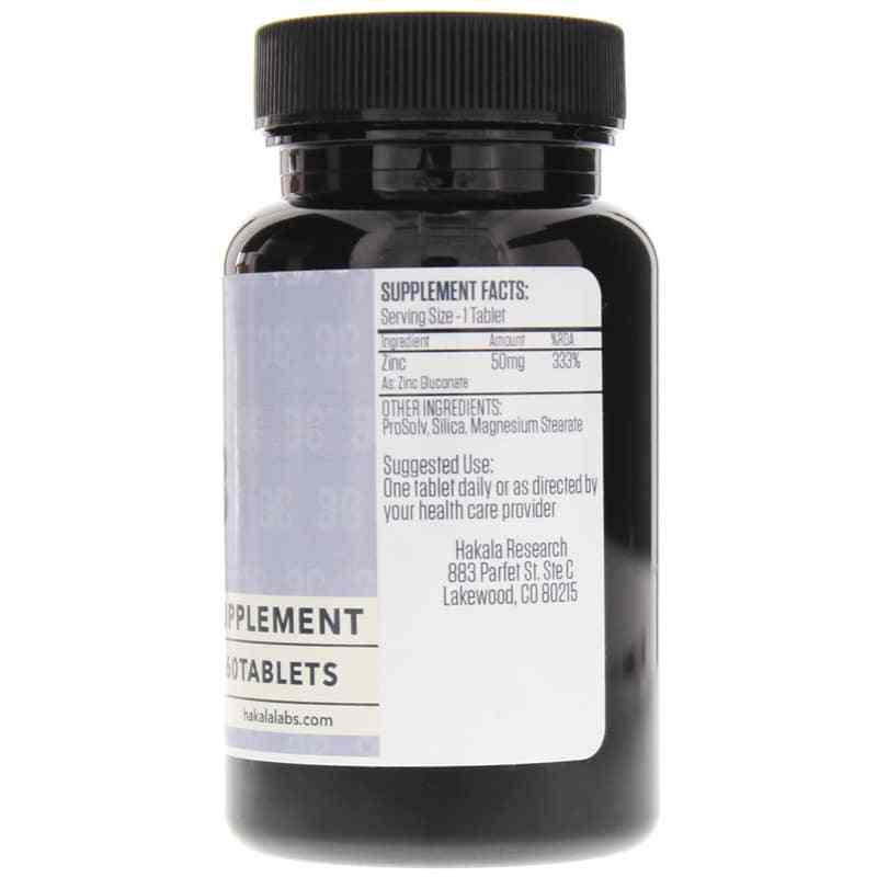 ZincTab 50 Mg, 60 Tablets, by Hakala Research, image #2
