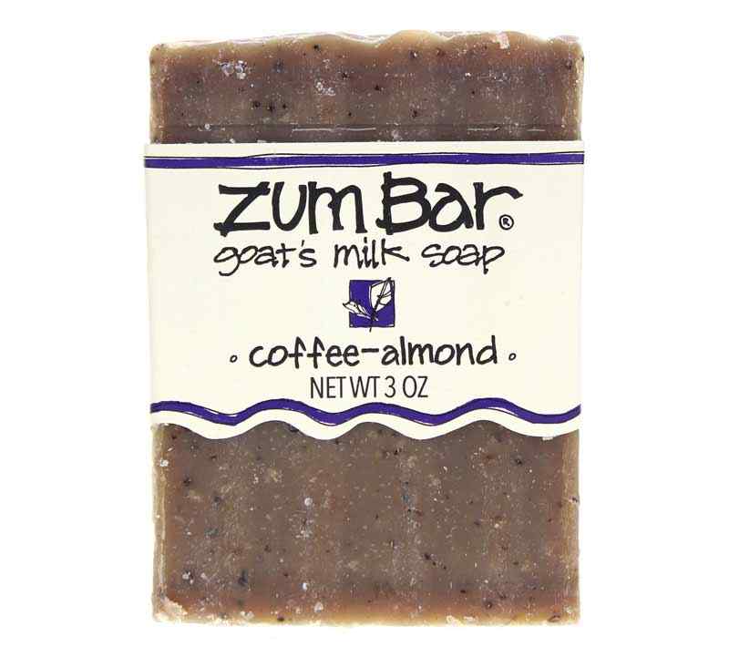 Zum Bar Goat's Milk Soap, Coffee Almond, by Zum