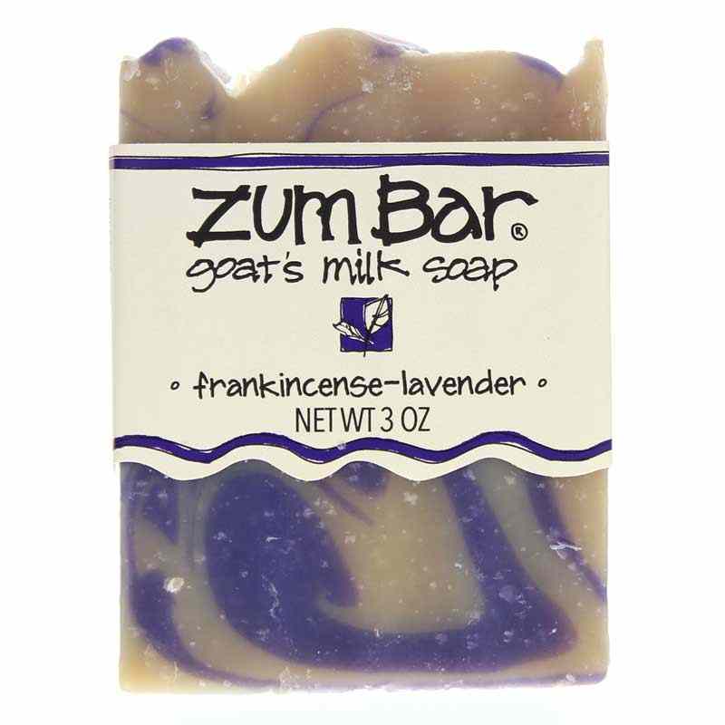 Zum Bar Goat's Milk Soap, Frankincense Lavender, by Zum