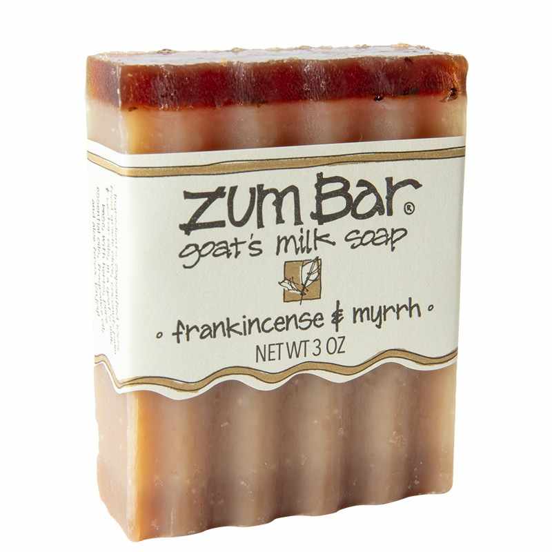 Zum Bar Goat's Milk Soap, Frankincense Myrrh, by Zum