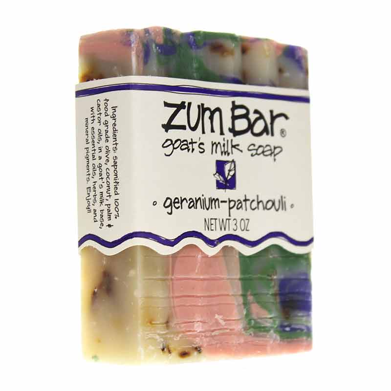 Zum Bar Goat's Milk Soap, Geranium Patchouli, by Zum