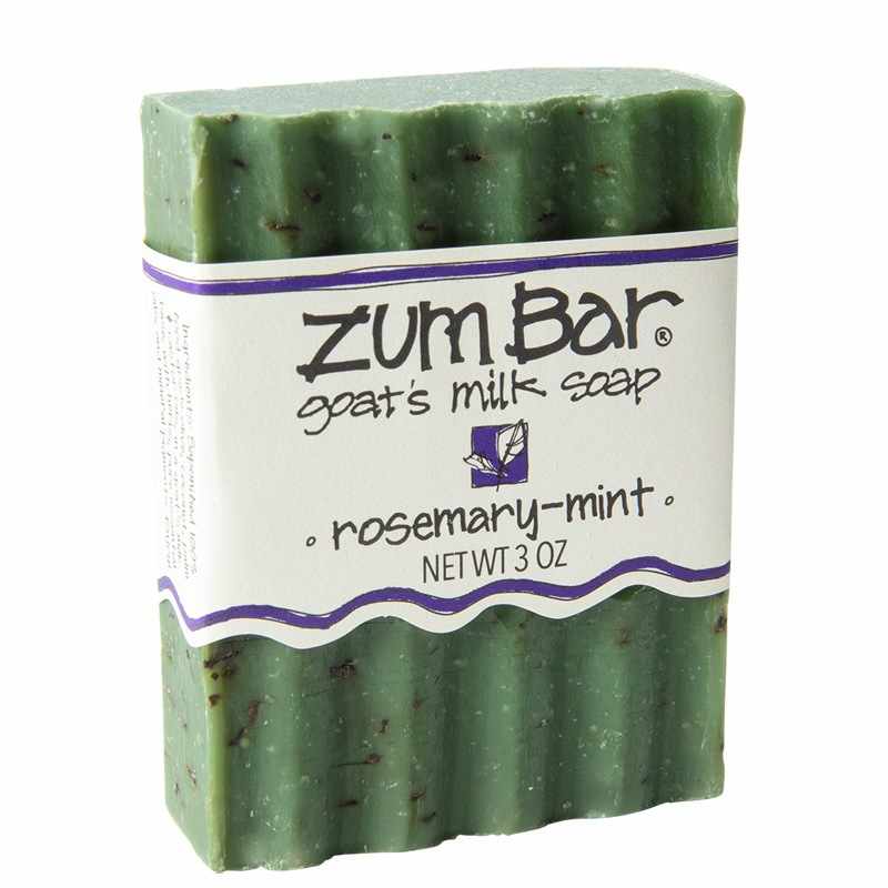 Zum Bar Goat's Milk Soap, Rosemary Mint, by Zum