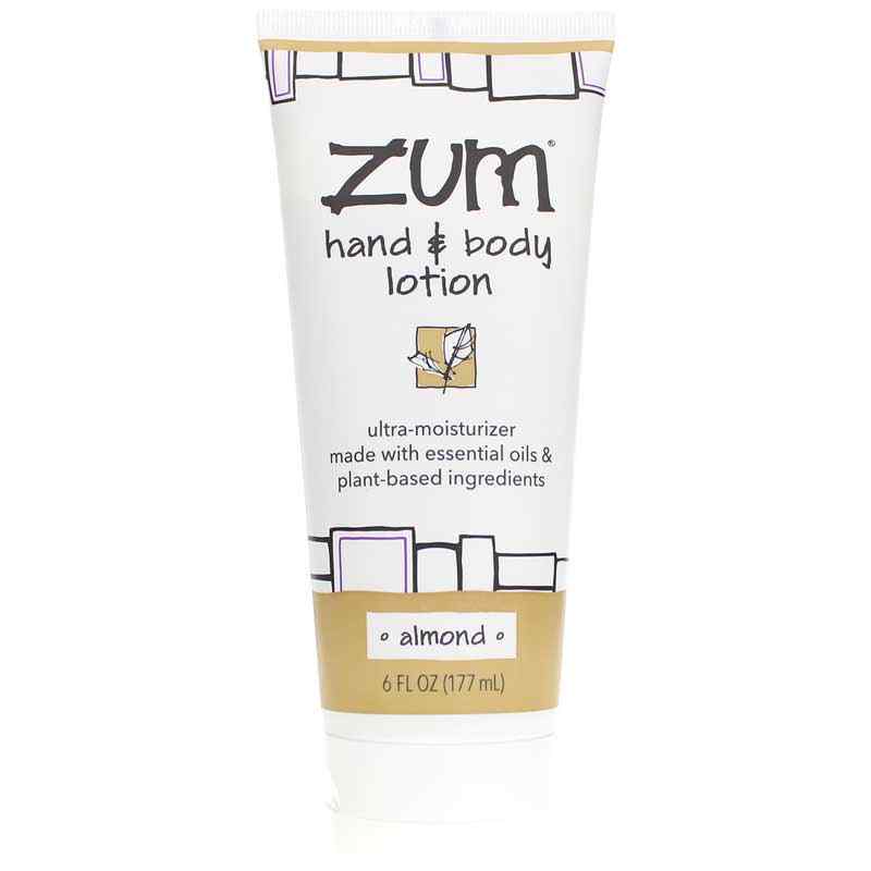 Zum Hand & Body Lotion, Almond, by Zum