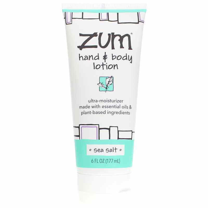 Zum Hand & Body Lotion, Sea Salt, by Zum