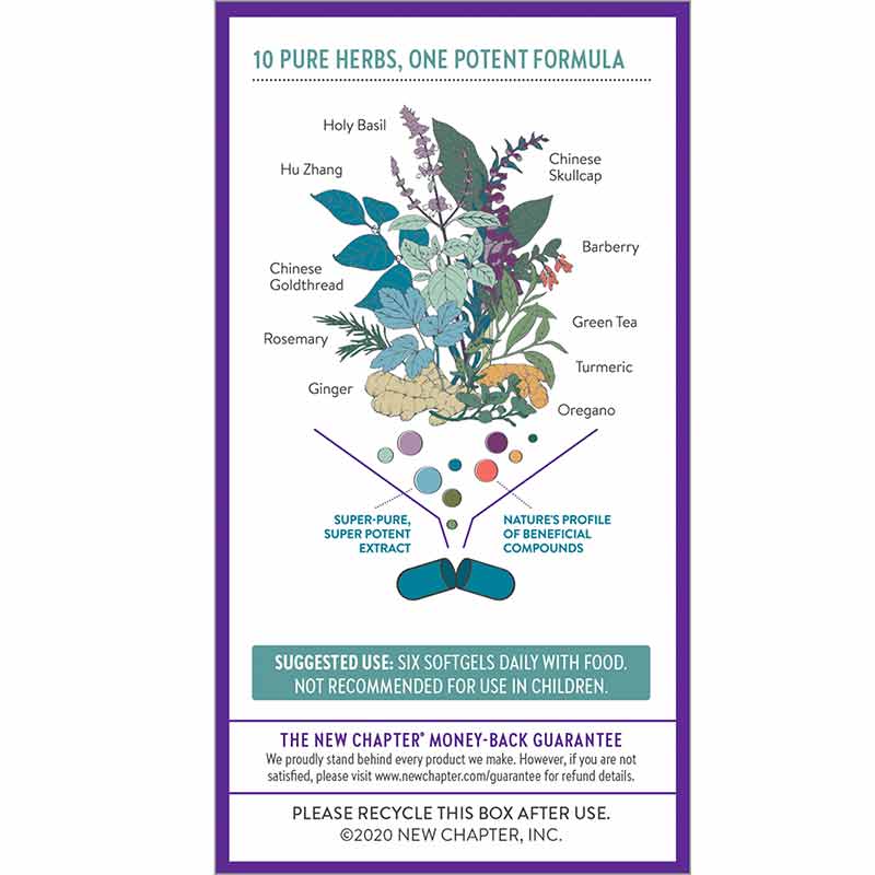Zyflamend Whole Body Mini Softgels, 180 Softgels, by New Chapter, image #3
