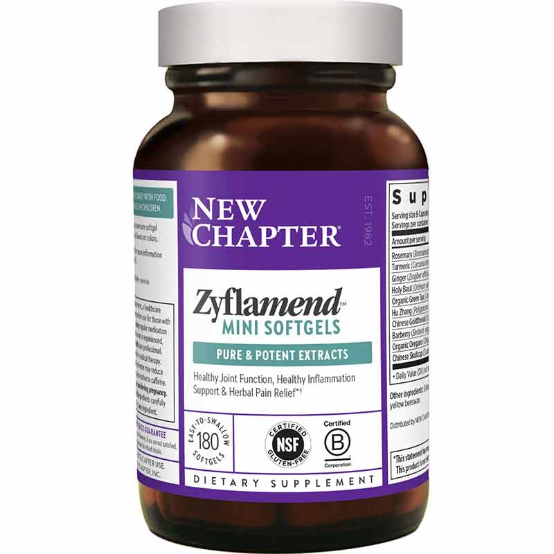 Zyflamend Whole Body Mini Softgels, by New Chapter
