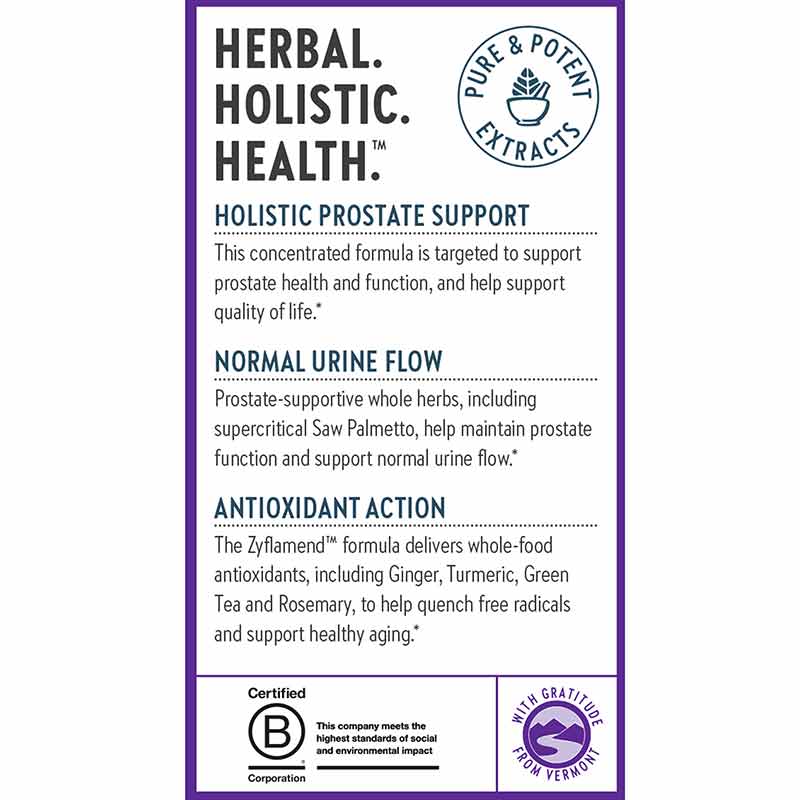 Zyflamend Prostate, 60 Veg Capsules, by New Chapter, image #4