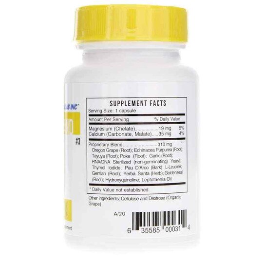 3 Bactrex, 60 Capsules, SSF