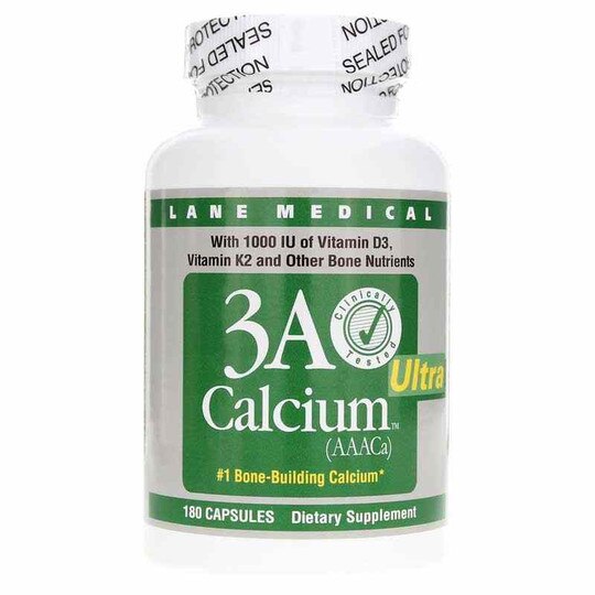 3A Calcium Ultra, 180 Capsules, LNM