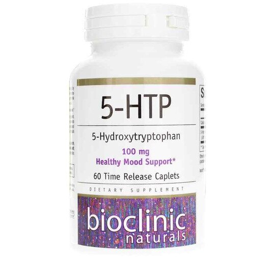 5-HTP 100 Mg Time Release, 60 Caplets, BCN