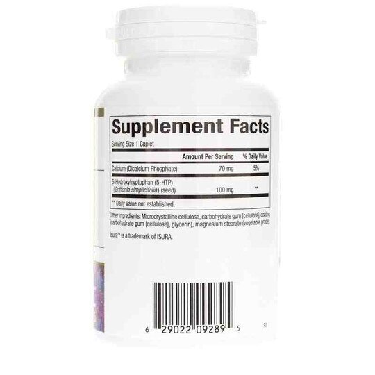 5-HTP 100 Mg Time Release, 60 Caplets, BCN