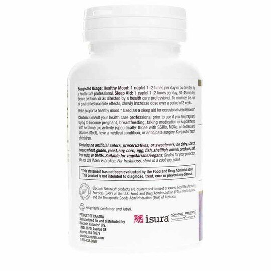 5-HTP 100 Mg Time Release, 60 Caplets, BCN