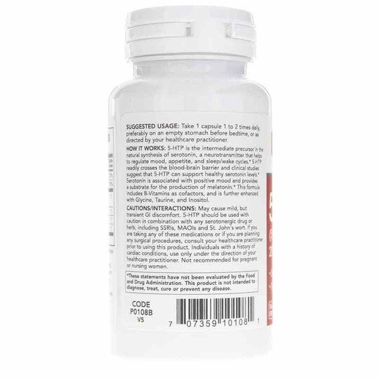 5-HTP 200 Mg, 60 Veg Capsules, PFLB
