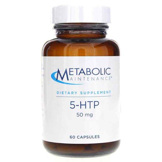 5-HTP 50 Mg, 60 Capsules, MTM