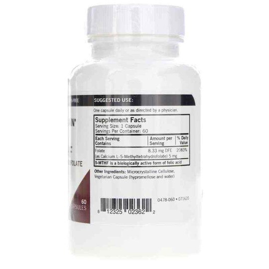 5-MTHF 5 Mg, 60 Capsules, KRK